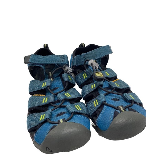 Keen Kids, Boys Size 13 Newport H2 Blue Water Sandals READ